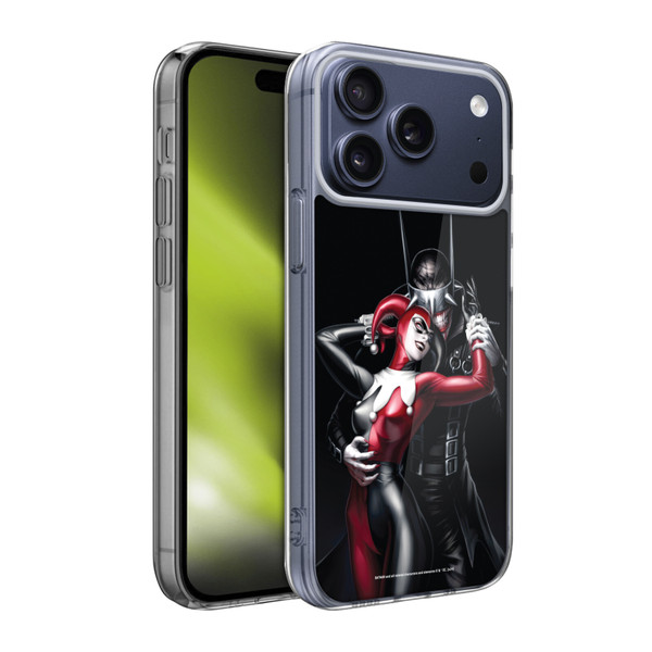 Batman DC Comics 90th Anniversary Comic Books Harley Quinn Soft Gel Case for Apple iPhone 17 Pro Max