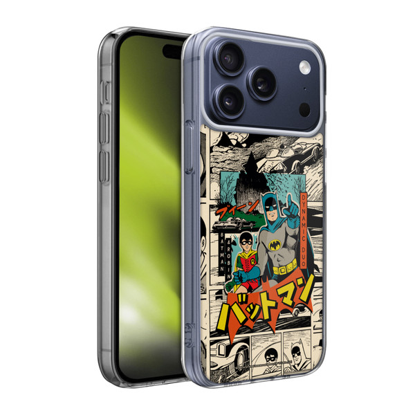 Batman DC Comics Bat-Manga! Collage Soft Gel Case for Apple iPhone 17 Pro Max Batman DC Comics Bat-Manga! Collage Soft Gel Case for Apple iPhone 17 Pro Max