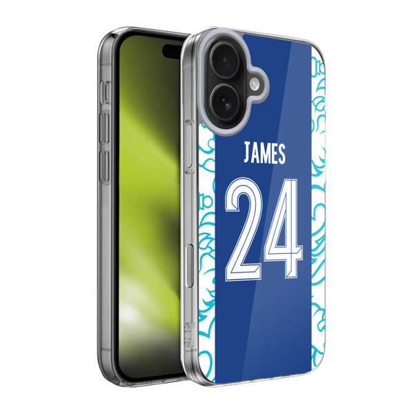 Chelsea Football Club 2022/23 Players Home Kit Reece James Soft Gel Case for Apple iPhone 17 Chelsea Football Club 2022/23 Players Home Kit Reece James Soft Gel Case for Apple iPhone 17