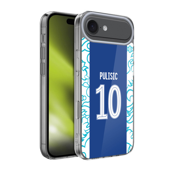 Chelsea Football Club 2022/23 Players Home Kit Christian Pulisic Soft Gel Case for Apple iPhone 17 Air