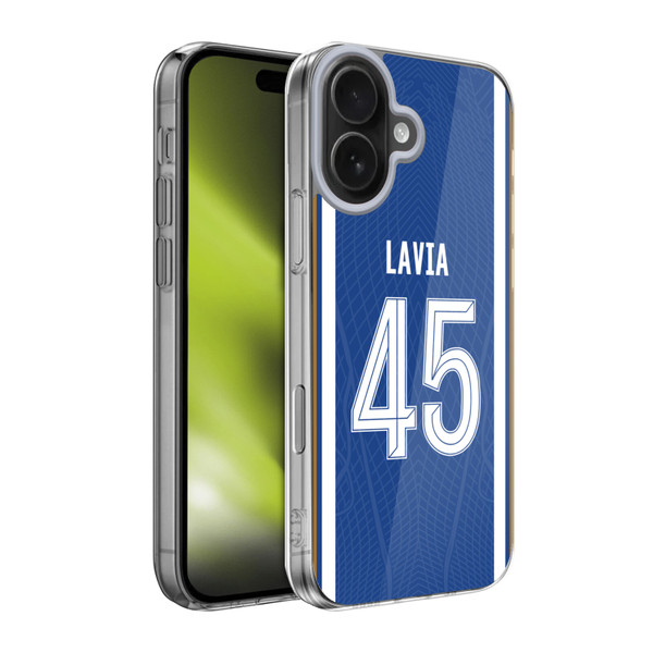 Chelsea Football Club 2023/24 Players Home Kit Roméo Lavia Soft Gel Case for Apple iPhone 17