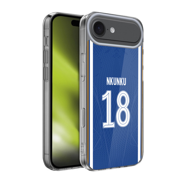 Chelsea Football Club 2023/24 Players Home Kit Christopher Nkunku Soft Gel Case for Apple iPhone 17 Air