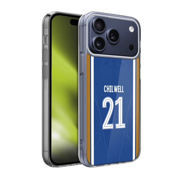 Chelsea Football Club 2023/24 Players Home Kit Ben Chilwell Soft Gel Case for Apple iPhone 17 Pro Max Chelsea Football Club 2023/24 Players Home Kit Ben Chilwell Soft Gel Case for Apple iPhone 17 Pro Max
