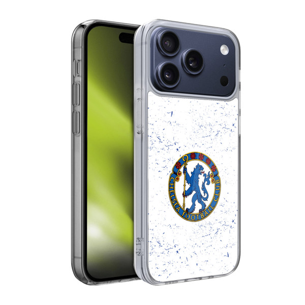 Chelsea Football Club Retro Kit and Stadium 1953 Crest Soft Gel Case for Apple iPhone 17 Pro Chelsea Football Club Retro Kit and Stadium 1953 Crest Soft Gel Case for Apple iPhone 17 Pro