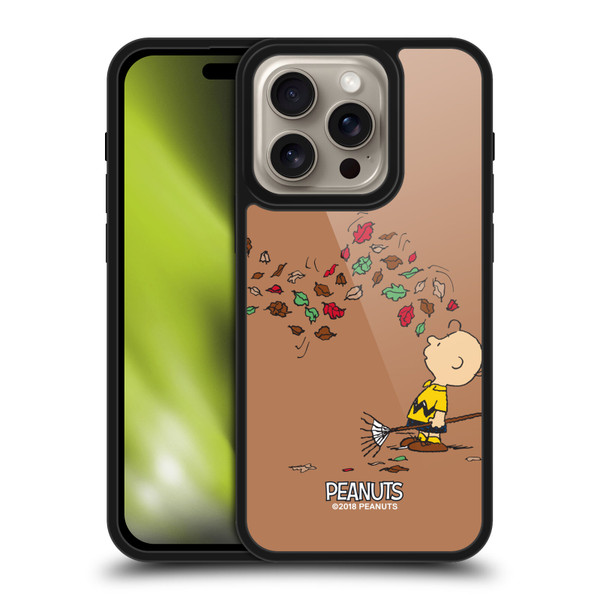 Peanuts Charlie Brown Autumn Gel Armour Case For Apple iPhone 16 Pro