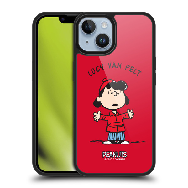 Peanuts Characters Lucy van Pelt Gel Armour Case For Apple iPhone 14