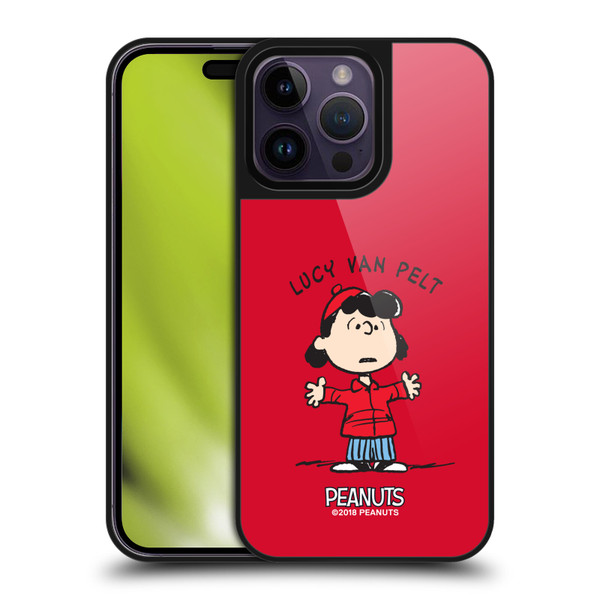 Peanuts Characters Lucy van Pelt Gel Armour Case For Apple iPhone 14 Pro Max