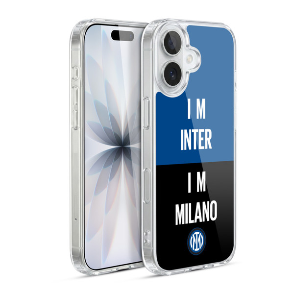Fc Internazionale Milano Logo Inter Milano Soft Gel Case for Apple iPhone 17