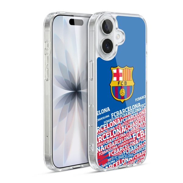 FC Barcelona Crest Impact Soft Gel Case for Apple iPhone 17