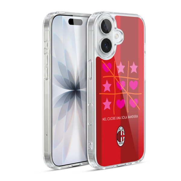 AC Milan Children Tic Tac Toe Soft Gel Case for Apple iPhone 17