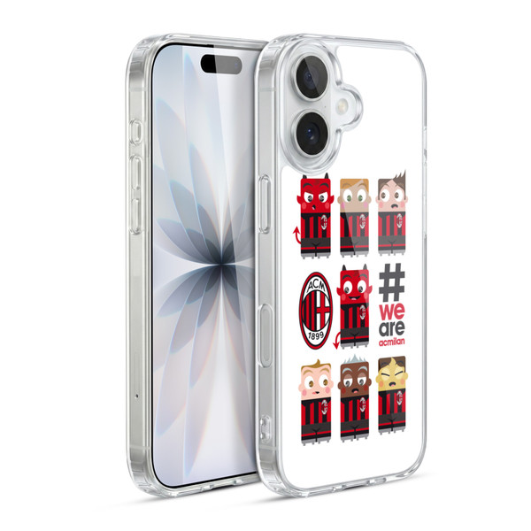 AC Milan Children We Are Soft Gel Case for Apple iPhone 17