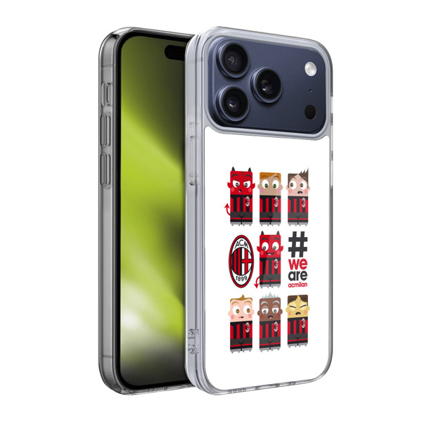 AC Milan Children We Are Soft Gel Case for Apple iPhone 17 Pro
