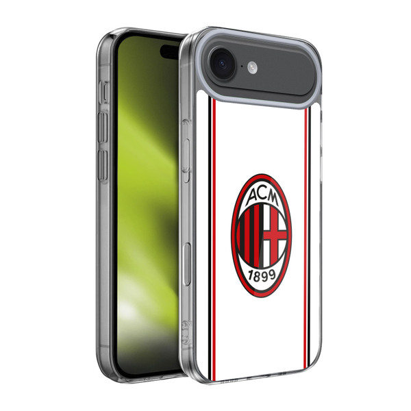 AC Milan 2017/18 Crest Kit Away Soft Gel Case for Apple iPhone 17 Air
