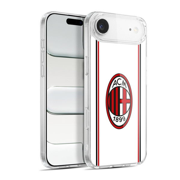 AC Milan 2017/18 Crest Kit Away Soft Gel Case for Apple iPhone 17 Air