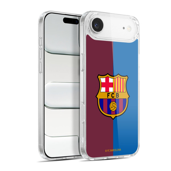 FC Barcelona 2024/25 Crest Kit Home Soft Gel Case for Apple iPhone 17 Air