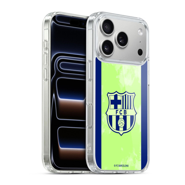 FC Barcelona 2024/25 Crest Kit Third Soft Gel Case for Apple iPhone 17 Pro