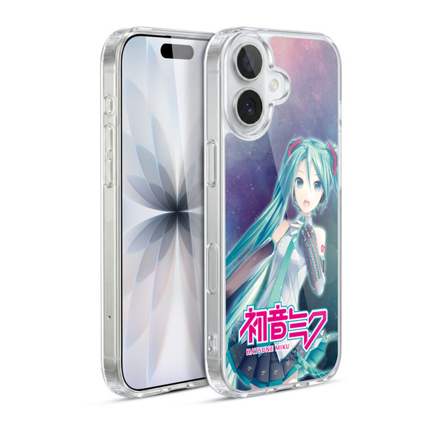 Hatsune Miku Graphics Nebula Soft Gel Case for Apple iPhone 17