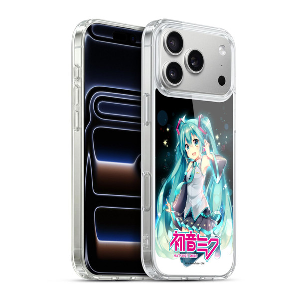 Hatsune Miku Graphics Night Sky Soft Gel Case for Apple iPhone 17 Pro Max