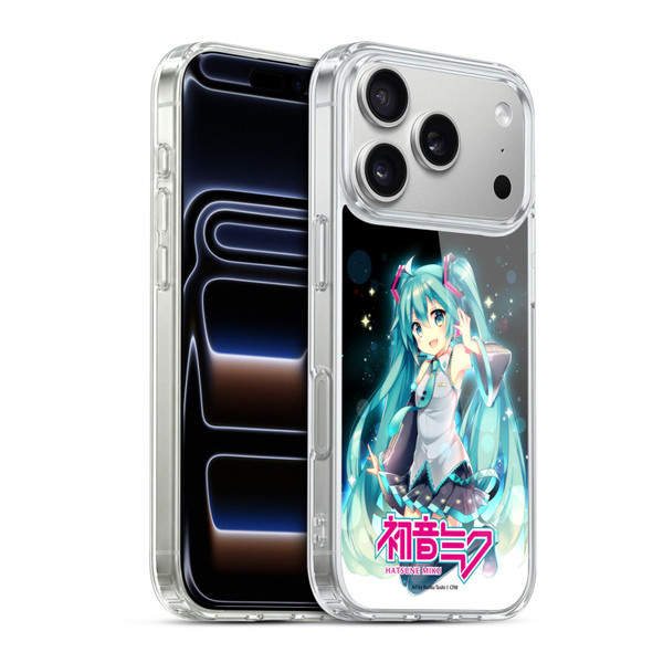 Hatsune Miku Graphics Night Sky Soft Gel Case for Apple iPhone 17 Pro
