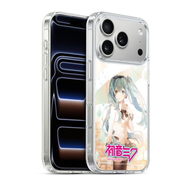 Hatsune Miku Graphics Rain Soft Gel Case for Apple iPhone 17 Pro