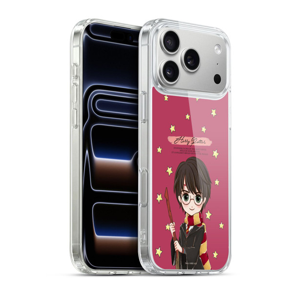 Harry Potter Deathly Hallows XXXVII Harry Soft Gel Case for Apple iPhone 17 Pro Max