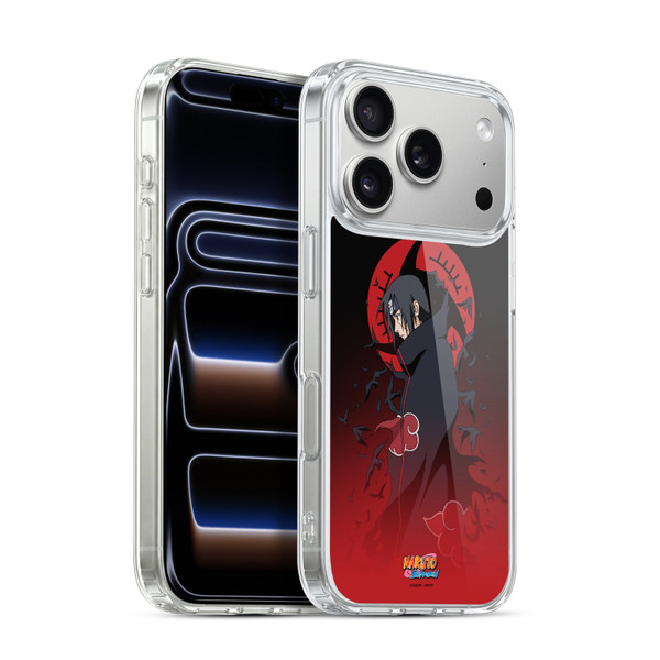 Naruto Shippuden Character Art Itachi Uchiha Soft Gel Case for Apple iPhone 17 Pro