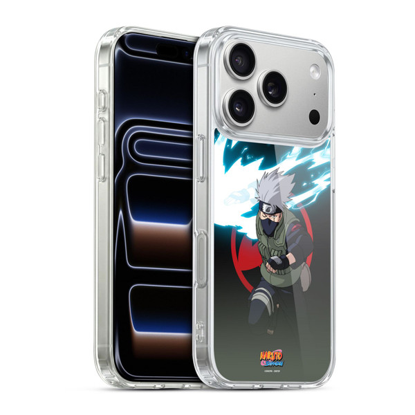 Naruto Shippuden Character Art Kakashi Hatake Soft Gel Case for Apple iPhone 17 Pro