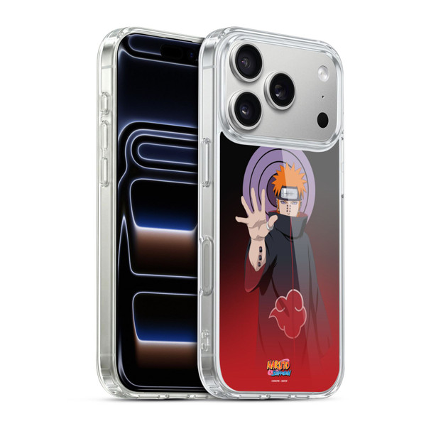 Naruto Shippuden Character Art Pain Soft Gel Case for Apple iPhone 17 Pro