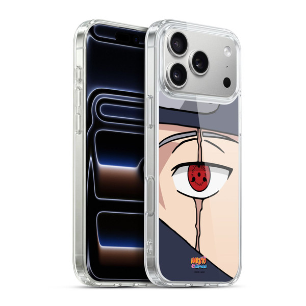 Naruto Shippuden Iconic Kakashi Sharingan Soft Gel Case for Apple iPhone 17 Pro Max