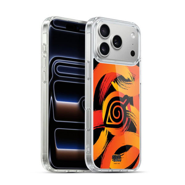 Naruto Shippuden Iconic Konoha Nine Tails Soft Gel Case for Apple iPhone 17 Pro Max