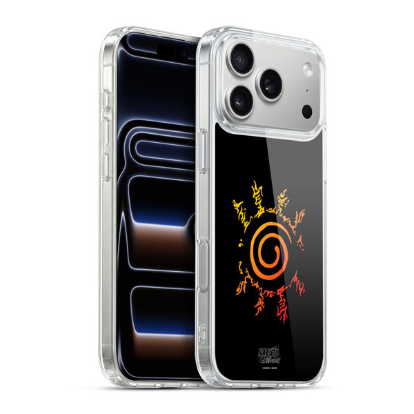 Naruto Shippuden Iconic Kurama Seal Soft Gel Case for Apple iPhone 17 Pro Max