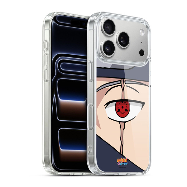 Naruto Shippuden Iconic Kakashi Sharingan Soft Gel Case for Apple iPhone 17 Pro