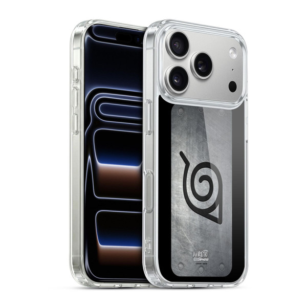 Naruto Shippuden Iconic Konoha Headband Soft Gel Case for Apple iPhone 17 Pro