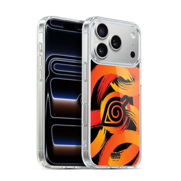 Naruto Shippuden Iconic Konoha Nine Tails Soft Gel Case for Apple iPhone 17 Pro