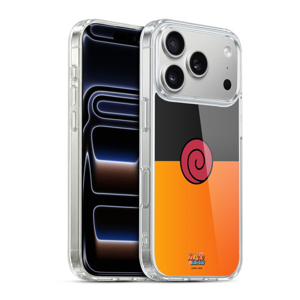 Naruto Shippuden Iconic Naruto Costume Soft Gel Case for Apple iPhone 17 Pro