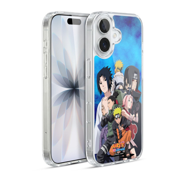 Naruto Shippuden Key Art Konoha Soft Gel Case for Apple iPhone 17