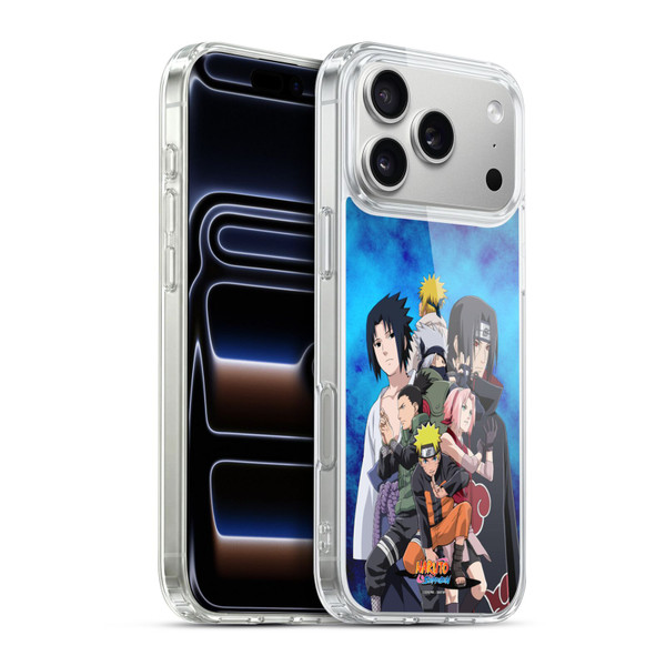 Naruto Shippuden Key Art Konoha Soft Gel Case for Apple iPhone 17 Pro Max