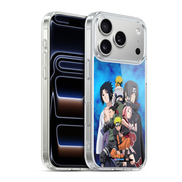Naruto Shippuden Key Art Konoha Soft Gel Case for Apple iPhone 17 Pro