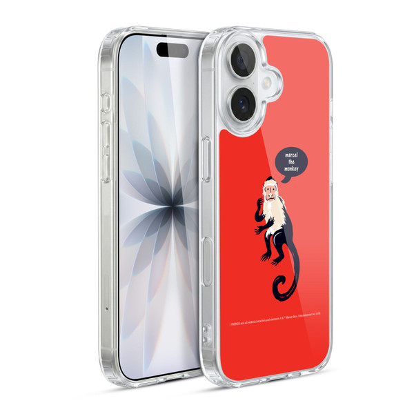 Friends TV Show Iconic Marcel The Monkey Soft Gel Case for Apple iPhone 17