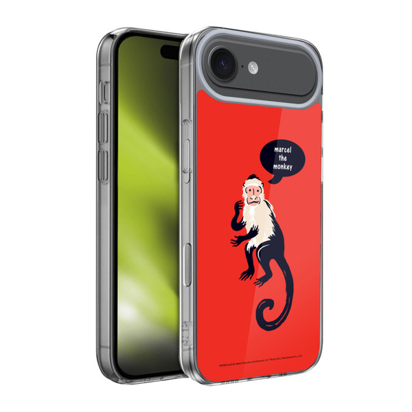 Friends TV Show Iconic Marcel The Monkey Soft Gel Case for Apple iPhone 17 Air