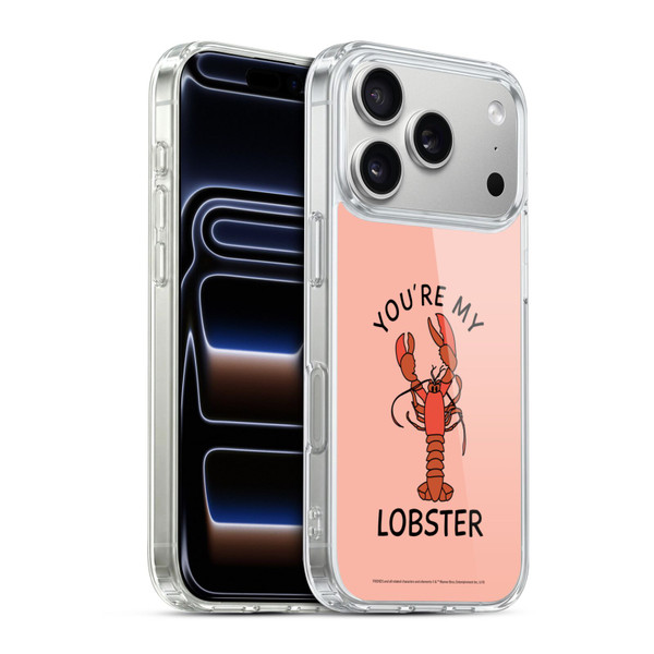 Friends TV Show Iconic Lobster Soft Gel Case for Apple iPhone 17 Pro