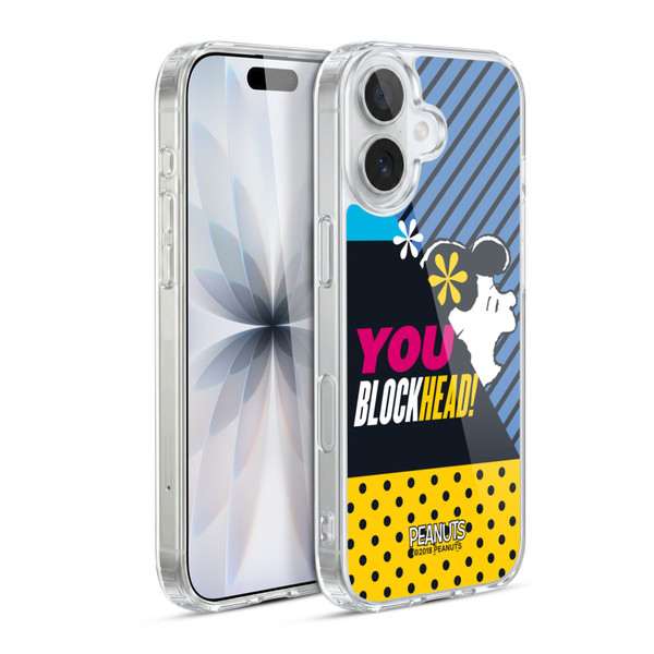 Peanuts Halfs And Laughs Lucy van Pelt Soft Gel Case for Apple iPhone 17