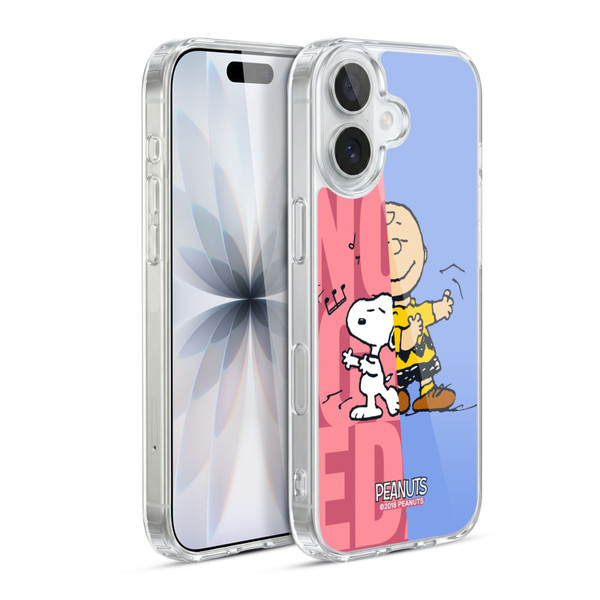 Peanuts Halfs And Laughs Snoopy & Charlie Soft Gel Case for Apple iPhone 17