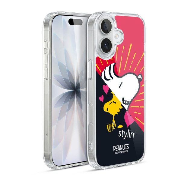 Peanuts Halfs And Laughs Snoopy & Woodstock 2 Soft Gel Case for Apple iPhone 17