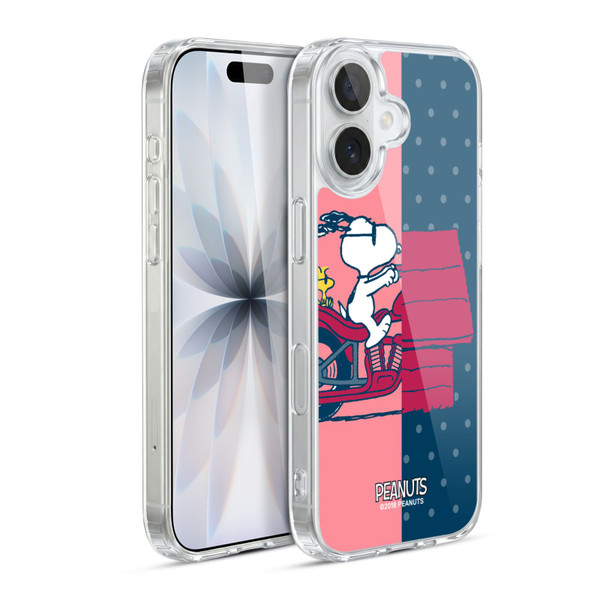 Peanuts Halfs And Laughs Snoopy & Woodstock Soft Gel Case for Apple iPhone 17