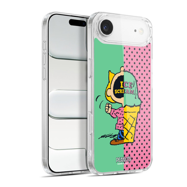 Peanuts Halfs And Laughs Sally Ice Cream Soft Gel Case for Apple iPhone 17 Air