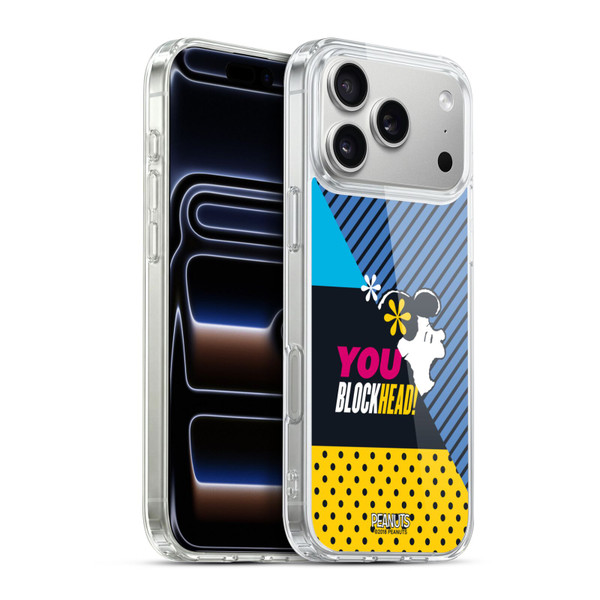 Peanuts Halfs And Laughs Lucy van Pelt Soft Gel Case for Apple iPhone 17 Pro Max