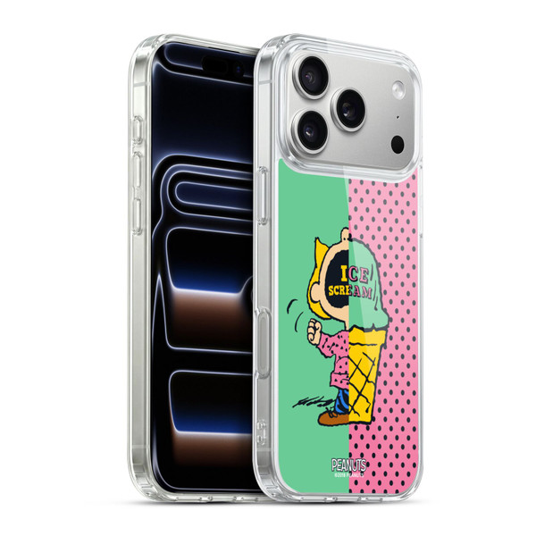 Peanuts Halfs And Laughs Sally Ice Cream Soft Gel Case for Apple iPhone 17 Pro Max