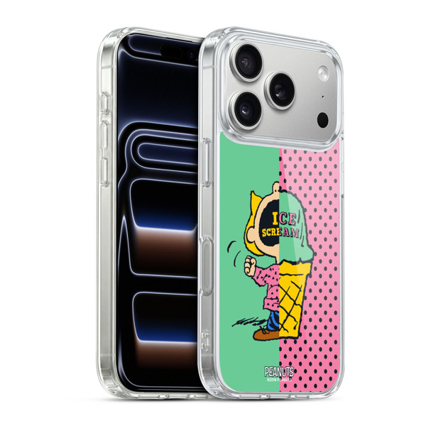 Peanuts Halfs And Laughs Sally Ice Cream Soft Gel Case for Apple iPhone 17 Pro