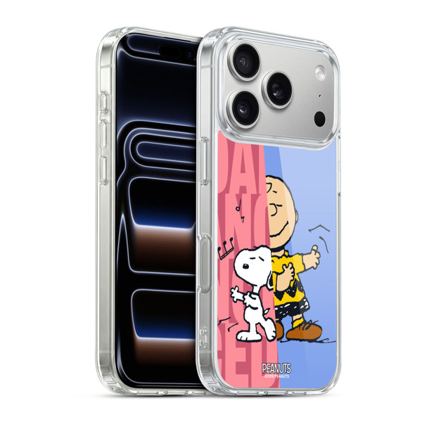 Peanuts Halfs And Laughs Snoopy & Charlie Soft Gel Case for Apple iPhone 17 Pro